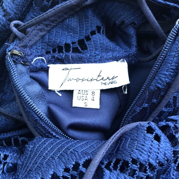 Khaleesi Dress Two Sisters the Label - Navy Blue - Picture 6 of 6